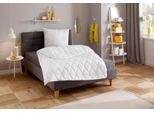 Microfaserbettdecke OTTO HOME "Mondschein, Bettdecke 135x200 cm, 155x220 cm, 200x200 cm", weiß, B:155cm L:220cm, Bezug: 100% Polyester. Füllung: 100% Polyester, Bettdecken, Microfaserbettdecke, Bettdecken, Sommer, Winter; allergiker geeignet (Hausstauballergiker)