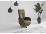 TV-Sessel SIT & MORE "Zora", braun (olive), B:75cm H:112cm T:82cm, Sessel, TV-Sessel, wahlweise mit Aufstehhilfe, 2 Motoren und Akku
