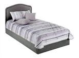 Tagesdecke, grau, B:175cm L:225cm, Polyester, WESTFALIA SCHLAFKOMFORT, Tagesdecken, Tagesdecke
