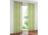Gardine OTTO HOME "Dimona" Gr. 2, grün, B:140cm H:175cm, Voile, Polyester, Gardinen, Gardine, 2er-Set, transparent, Voile, Polyester