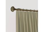 Gardinenstange INDEKO "Volterra", gold (altmessingfarben), L:180cm Ø:16mm, Eisen, Gardinenstangen, Gardinenstange