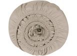Spannbettlaken SCHIESSER "Flexi für Topper aus 95% Baumwolle und 5% Elasthan in Premium-Qualität", beige (helltaupe), B:180cm L:200cm, Jersey-Elasthan, Obermaterial: 95% Baumwolle, 5% Elasthan, Bettlaken, Spannbettlaken, für Matratzen bis zu 10 cm Höhe, MADE IN GREEN by OEKO-TEX