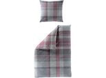 Bettwäsche BIERBAUM "Maxi", rosa, B/L: 135cm x 200cm, 1 Stk., 1 Stk., Renforcé, B/L: 80cm x 80cm, 2 Stk., Renforcé, Obermaterial: 100% Baumwolle, Bettwäsche, Bettwäsche, Renforce, 100 % Baumwolle, pflegeleicht