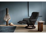 Relaxsessel STRESSLESS "Mayfair", schwarz (schwarz paloma), B:88cm H:102cm T:76cm, Leder BATICK: BATICK ist ein leicht korrigiertes, durchgefärbtes und genarbtes Möbelleder, bei dem die meisten Unebenheiten und Spuren in der Regel entfernt wurden.;Leder PALOMA: PALOMA ist ein durchgefärbtes Semianilin-Möbelleder mit natürlicher Narbung.;ROHLEDER Stoff Q2 FARON: Ein fester zuverlässiger Bouclé mit