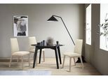Polsterstuhl STRESSLESS "Laurel", beige (vanilla paloma, eiche natur), B:57cm H:92cm T:59cm, Leder PALOMA: PALOMA ist ein durchgefärbtes Semianilin-Möbelleder mit natürlicher Narbung., Stühle, Polsterstuhl, Low Back, Größe L, mit abgerundeten Beinen in Eiche natur