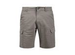 Cargoshorts BLEND "Cargoshorts BHBarni", Herren, Gr. M, N-Gr, grau (granite), Obermaterial: 97% Baumwolle CO. 3% Elasthan EL., Hosen