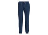 Leinenhose BLEND "Leinenhose BHLennik", Herren, Gr. XL, N-Gr, blau (navy), Obermaterial: 55% Leinen LI. 45% Baumwolle CO., Hosen