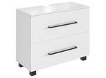 Waschbeckenunterschrank Luzern ca. 70x54x35 cm Weiß
