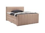 Boxspringbett Malaga Braun ca. 180x200cm