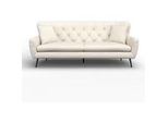 Sofa Liliana Creme Webstoff