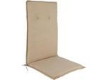 Sesselauflage Genf 2 Beige ca. 120x48x5cm