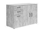Kommode Multistauraum Betonoptik