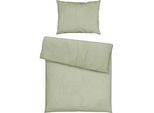Bettwäsche Melania in Grün ca. 140x200cm