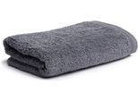 Handtücher MÖVE "Superwuschel", grau (stone), B:60cm L:110cm, Walkfrottee, Baumwolle, Handtücher, Handtuch mit Bordüre, 100% Premium Cotton Baumwolle, einfarbig, weich