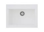 Einbauspüle Ohio ca. 66x21x50 cm Weiß