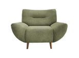 Sessel Drago Grün Chenille