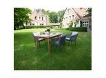 Gartengarnitur Atacama Holz/Kunststoff/Metall 5-tlg.