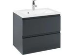 Waschtischkombi Cardiffin ca. 60 cm Grau