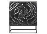 Highboard Black Rose Schwarz