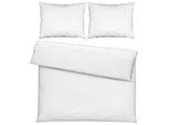 Bettwäsche Iris XXL Weiß ca. 200x220cm