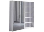 Aktenschrank Office Edition Sw Set 1 hoch Grau
