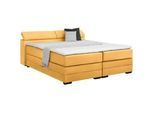 Boxspringbett Sevilla Senfgelb ca. 160x200cm