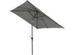 Sonnenschirm Anthrazit/ Olivgrün ca. 250x238x200 cm