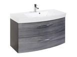 Waschtischkombi Florida in Graphitfarben