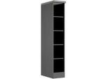 Regal Turin ca. 30x166 cm Graphit