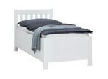 Stauraumbett Nizza Weiß ca. 90x200cm