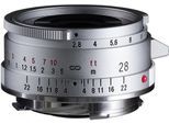 Voigtländer Color-Skopar 28mm f2,8 Type II VM asphärisch silber
