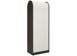 Rolloschrank Mister Office Schwarz/Weiß