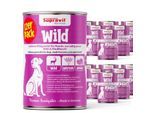 Supravit Hundenassfutter 12 x 410g Wild