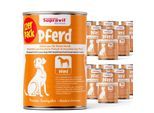 Supravit Hundenassfutter 12 x 410g Pferd