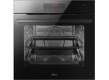 AMICA Dampfbackofen "EBSX 949 610 S", Energieeffizienz: A+ (A+++-D), schwarz, B:56cm H:60cm T:56cm, Backöfen, Schonend garen mit Dampf – saftigere Ergebnisse im Alltag