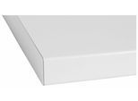 Arbeitsplatte WIHO KÜCHEN "Flexi 38", weiß, B:60cm H:3,8cm T:60cm, Holzwerkstoff, Tischplatten, von drei Seiten ummantelt, 38 mm stark