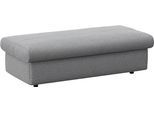 Pouf FLEXLUX "Lovane", grau (sophisto grau), B:131cm H:44cm T:61cm, Poufs, Pouf, Weich & anschmiegsam