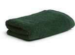 Handtücher MÖVE "Superwuschel", grün (cypress), B:60cm L:110cm, Walkfrottee, Baumwolle, Handtücher, Handtuch mit Bordüre, 100% Premium Cotton Baumwolle, einfarbig, weich