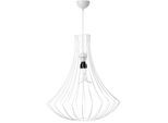 KAYOOM Hängeleuchte "Hängelampe Chiara 110", weiß, 1, Ø 52cm H: 60cm, 1 Stk., Leuchten, Industrie- und Nostalgie-Design, Hängeleuchte