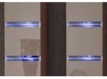 LED Glaskantenbeleuchtung HOME AFFAIRE, blau, B:6,3cm, Leuchten