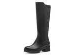 Stiefel MARCO TOZZI, Damen, Gr. 41, Normalschaft, schwarz, Lederimitat, Schuhe Stiefel, mit Blockabsatz