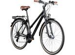 Trekkingrad ZÜNDAPP "T700" Gr. 50, schwarz, Fahrräder, Damen, 50cm, 28 Zoll (71,12cm), für Damen, Kettenschaltung
