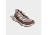 Wanderschuh ADIDAS TERREX "VOYAGER 21 TRAVEL", Damen, Gr. 41, wonder taupe, sanftes weiß, earth strata, Synthetik, Textil, Schuhe Wanderschuh