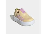 Slip-On Sneaker ADIDAS SPORTSWEAR "BUBBLECOMFY KIDS", Kinder, Gr. 24, orange tint, bliss lila, pulse lime, Textil, Schuhe, für Kinder