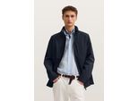 Regenjacke BUGATTI "Regular Fit", Herren, Gr. 54, schwarz (390, marine), 100% Polyester, unifarben, regular fit, Jacken Regenjacke, wasserdicht winddicht atmungsaktiv RainSeries