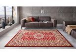 Teppich HANSE HOME "Parun Täbriz" Gr. 6, rot, B:200cm H:9mm L:290cm, Polypropylen (PP), Teppiche, Teppich, Kurzflor, Orient, Läufer, Vintage, Esszimmer, Wohnzimmer, Flur
