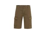 Cargoshorts BLEND "Cargoshorts BHWoven", Herren, Gr. M, N-Gr, braun (beech), Obermaterial: 98% Baumwolle CO. 2% Elasthan EL., Hosen