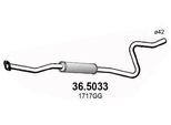 ASSO Abgasrohr 36.5033 Mitte für PEUGEOT 1717GG