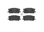 BREMBO Bremsbelagsatz, Scheibenbremse p83067 für TOYOTA LEXUS