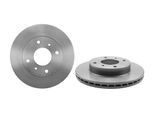 BREMBO Bremsscheibe COATED DISC LINE 09.5449.11 vorne rechts links belüftet 257mm für INFINITI NISSAN 40206019VA 402064Z002 40206710